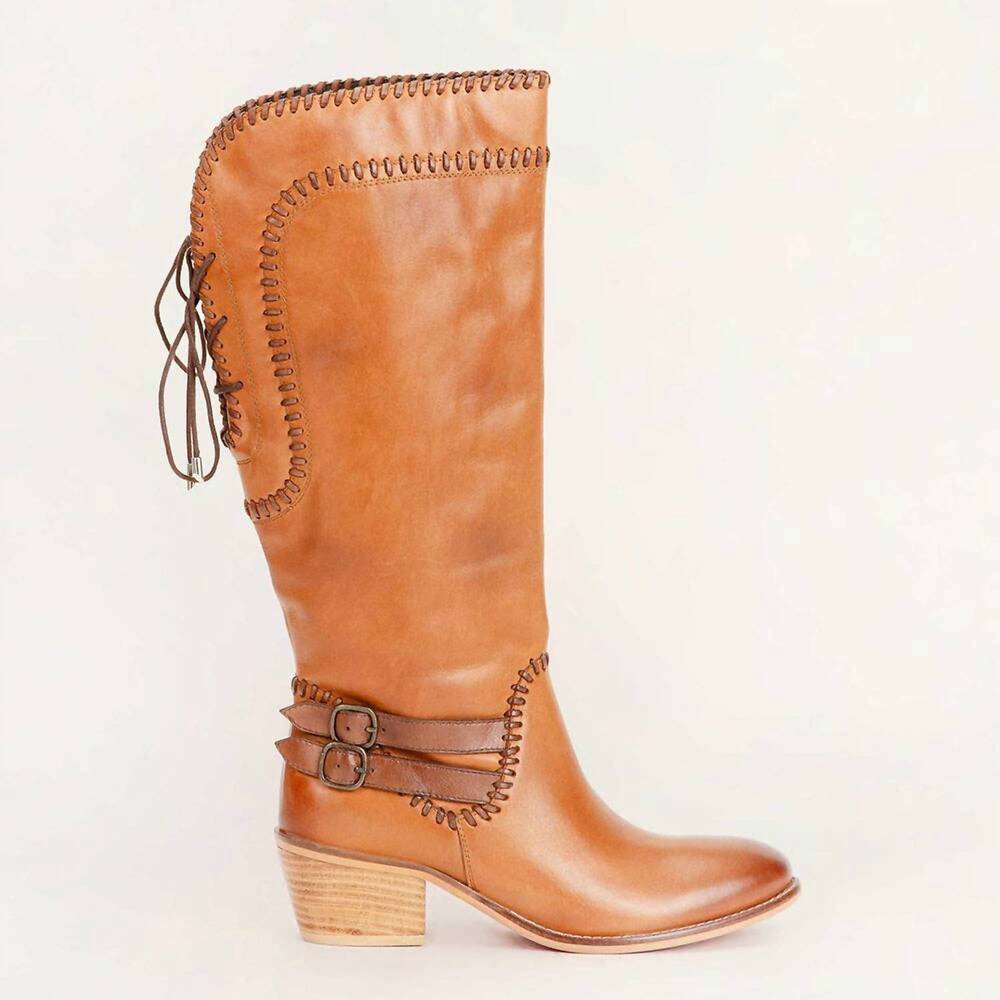 NEW LOYAL WEST women's dusty trail high boot in calfskin